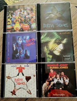 Prodám 6 x CD BURMA JONES (BOHOUŠ JOSEF)