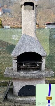 Zahradní betonový gril