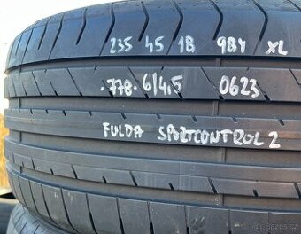 235/45 R18 98Y XL letní pneu Fulda Sportcontrol 2 (0623)