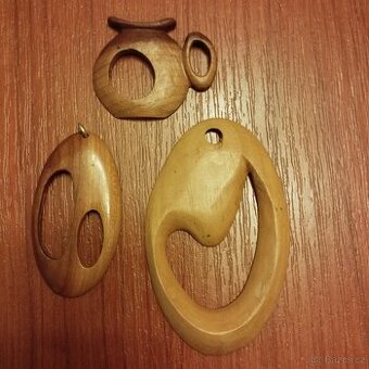 Retro dřevěné doplňky