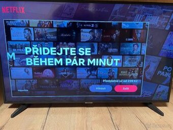 SMART TV Samsung 108 cm, aplikace, internet, HDMI, USB