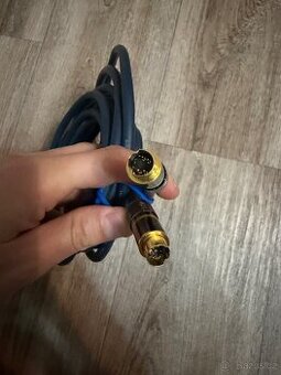 4 pin xlr kabel s kolíky