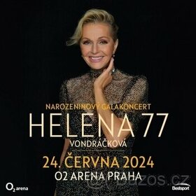 Helena Vondráčková 77 - TOP vstupenky - 24.06.2024 O2 Aréna