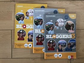 Sada BLOGGERS 3 - učebnice, pracovní sešity 1. a 2. díl