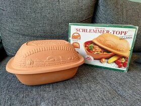 Římský hrnec (hliněný pekáč) - německý originál - 1