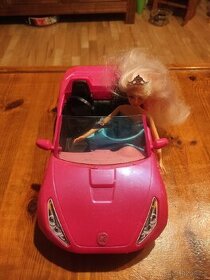 Barbie kabriolet + Barbie (Elsa)