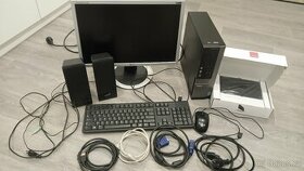 PC/počítač DELL+monitor+repráky+klávesnice+myš... - 1