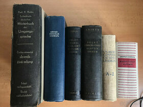 slovníky historické AJ,NJ,RJ; lexikon NJ - 1