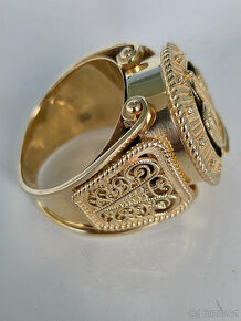Zlatý prsten 14k