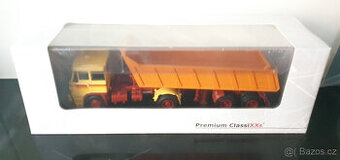 (ZAMLUVENO) - RARE model LIAZ 100 s návěsem Dumper Sklápěč