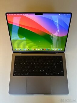 Apple MacBook Pro 14” 2023 M3/512GB/BATERIE 100% - 7 CYKLŮ - 1
