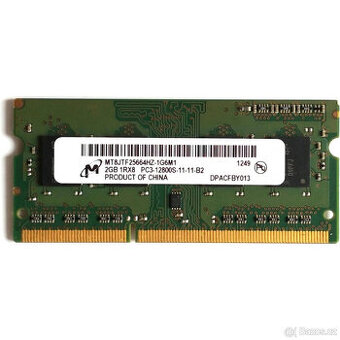 2GB RAM Micron DDR3, 1600MHz, CL11 (MT8JTF25664HZ-1G6M1)