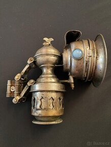 Karbidová lampa LOHMANN'S Perfecta na jízdní kolo