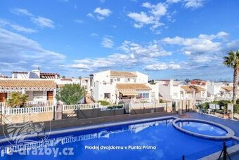 Dvojdům 76 m2 na pozemku 92 m2, Punta Prima, Španělsko