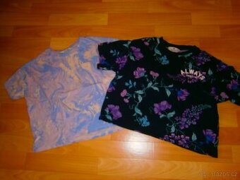 Krásná trička crop top vel.158/164 zn.HaM