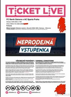 Baník Ostrava: Sparta Praha 18.5.2025
