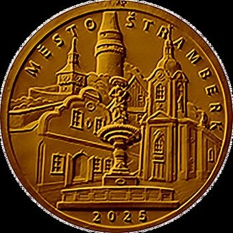 5000 Kč Štramberk Proof nebo BK - zlatá mince ČNB 2025