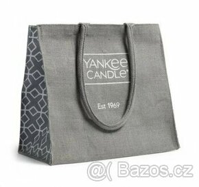 velká jutová taška Yankee Candle