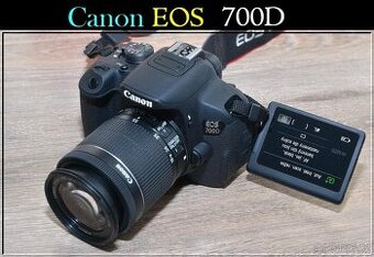 Canon EOS 700D + EF-S 18-55mm IS STM 4500 Exp.