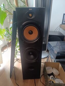 B&W DM 603, Denon zesilovač, tuner, changer