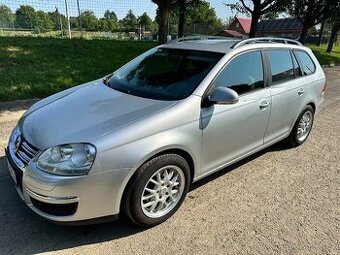 VW Golf V combi 1.9TDi 77kW 2008, klima, tažné