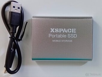 SSD Externí disk XSPACE 2TB(2048GB) USB 3.1, přenosný - NOVÝ