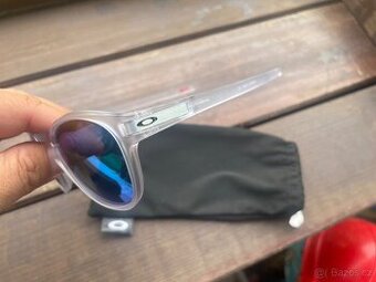 Oakley Latch Clear/Prizm Sapphire Polarized