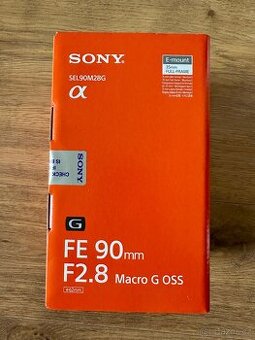 Sony FE 90mm f/2.8 Macro G OSS