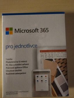 Prodám Microsoft 365 pro jednotlivce na 12 měsíců
