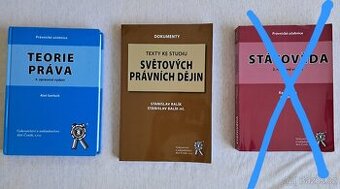 Učebnice VŠ 1. ročník právnické fakulty