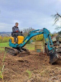 Pronájem minibagru 1200kg