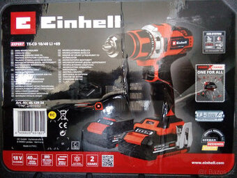 Einhell akumulatorovy vrtaci sroubovak TE-CD 18/40 Li+69