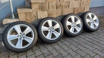 Alu kola 5x112 r17 Seat FR originá Cupra zimní pneu