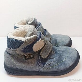 Kožené zimní kotníkové Jonap boty, 28