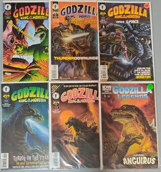 Komiksy sešitové anglicky  Godzilla