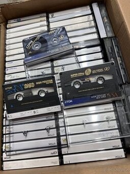 Audiokazety 52ks TDK SA, CDing II