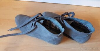 Elegantní šedé boty - vel. 39 (sedí na 38)