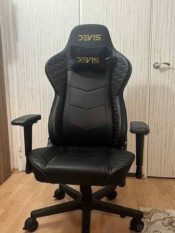 Herní stolička DEV1S BLACK