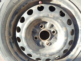 1x disk s letní pneu C1 Peugeot Toyota