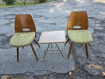 Židle Ton 2x plus stolek