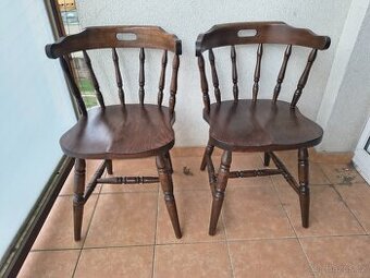 Dřevené kvalitní židle