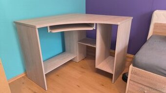 Rohový psací stůl