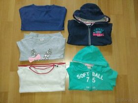 Svetricky vel. 4-6 mikiny vel. 6-7