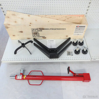 Hydraulický zvedák převodovek nebo motorů