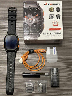 NOVÉ chytré hodinky Kospet M3 Ultra
