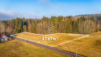 Prodej pozemku pro výstavbu 2 RD nebo rodinného ranče - Doub