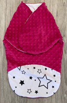 Nová zavinovačka spací pytel Baby Nellys růžová