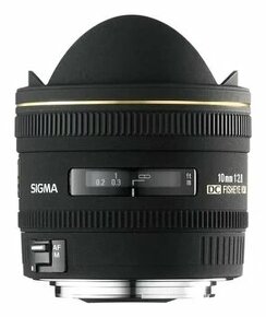 SIGMA 10 mm f/2,8 EX DC HSM Fisheye pro Canon