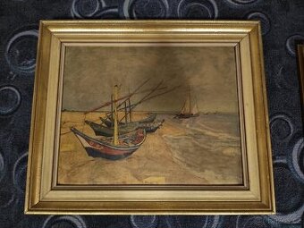 Obraz - rybářské lodě