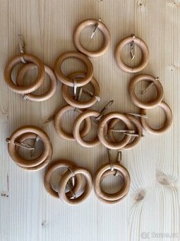 Dřevěné kroužky garnýžové